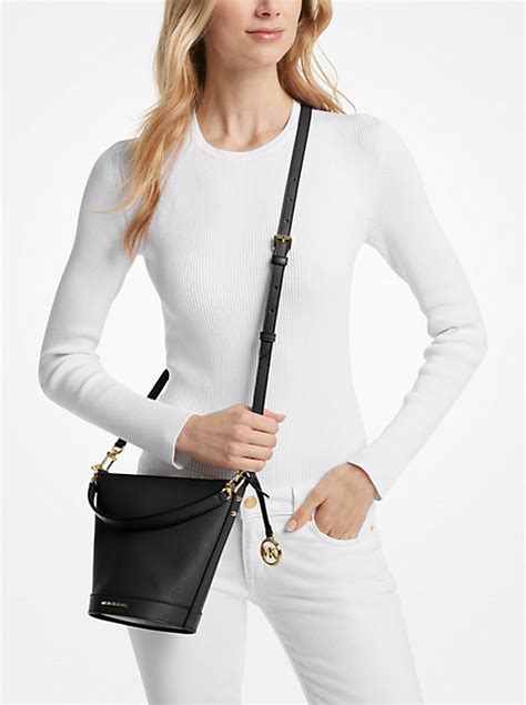 Townsend Small Pebbled Leather Crossbody Bag 